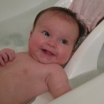 H in bath at 3 months