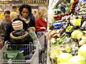 Chievres Commissary ribbon cutting