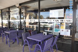 Perfect time of year for patio dining