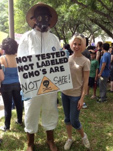 My first protest march, how cute!