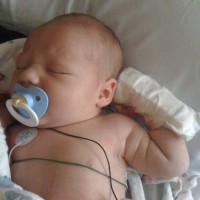 My son recovering at Children's Hospital