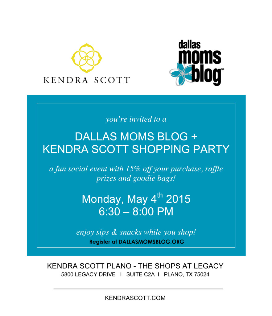 Microsoft Word - 5.4.15 Dallas Mom's Blog Shopping Party Invite.