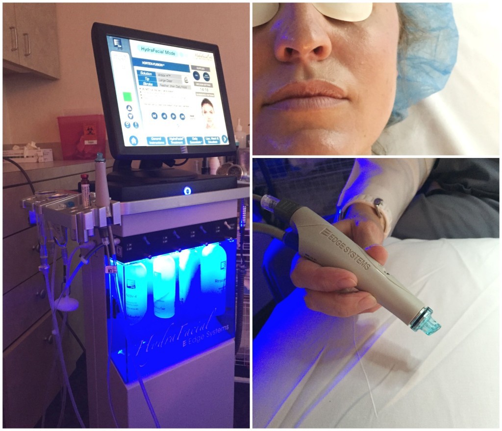 HydraFacial Collage