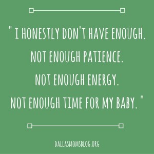 Motherhood Not Enough