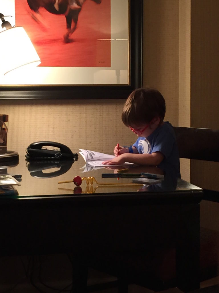 Omni Fort Worth coloring book