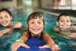 Private, semi-private and group swimming lessons are available.
