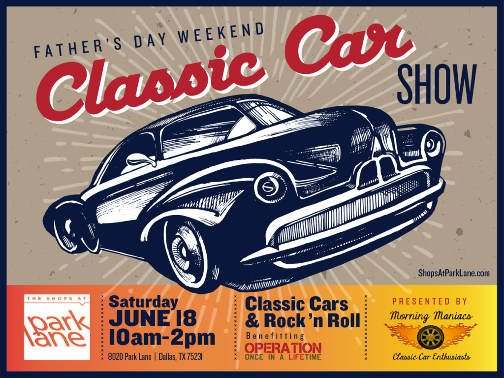 Father's Day Car Show Graphic