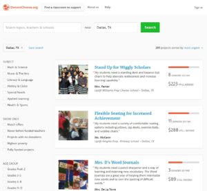 DonorsChooseorg Dallas Moms Blog 1