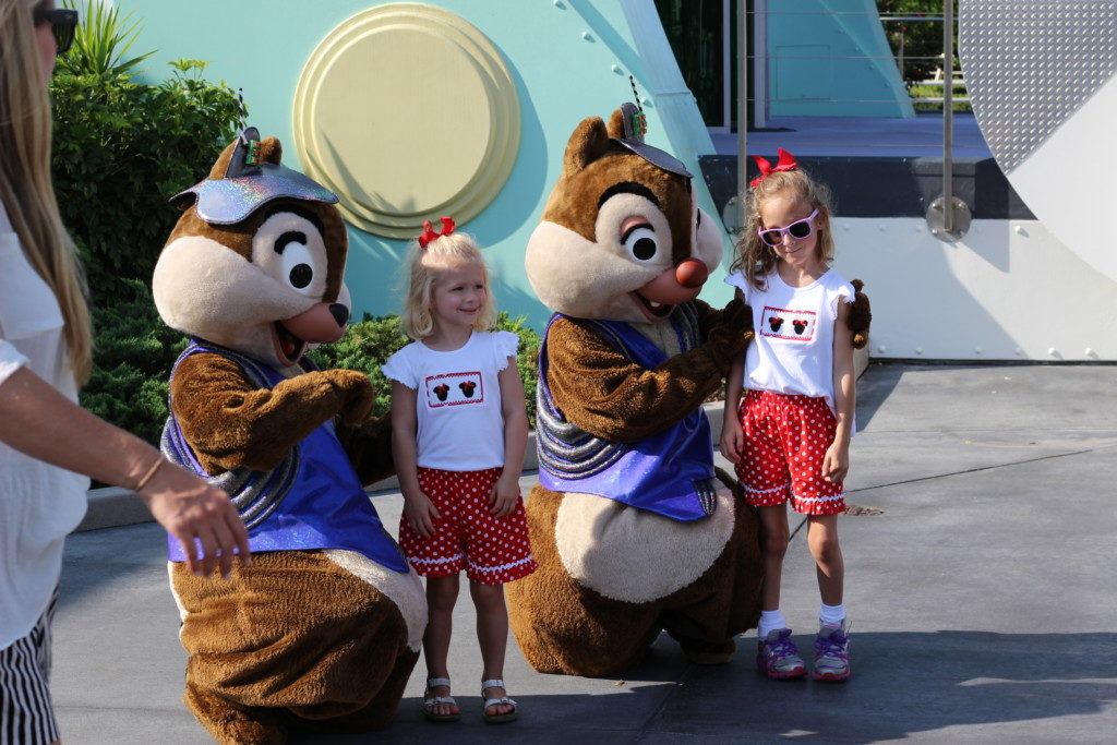 Chip and Dale at Disney World