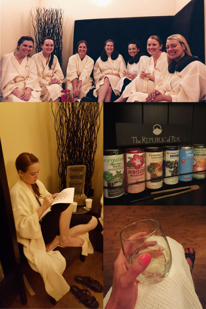 Spavia Day Spa - Dallas Moms Blog - Collage