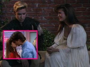 Even glamour girl Kelly Kapowski had to make some hard choices.