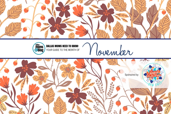 Dallas Moms Need to Know: A Guide to the Month of November
