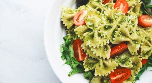 pesto pasta, favorite meal train ideas