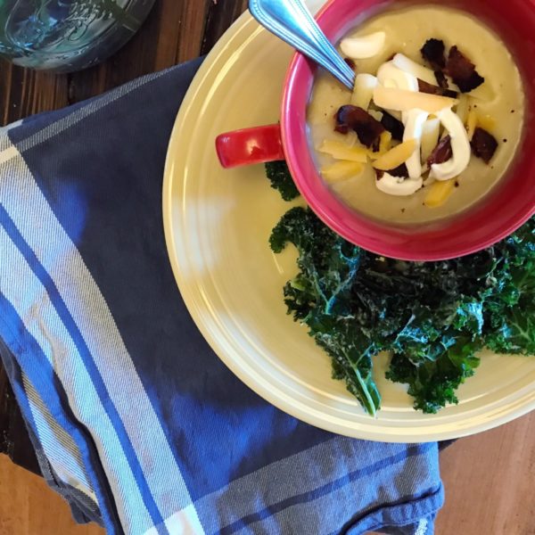 Creamy potato soup Instant Pot weeknight dinner ideas