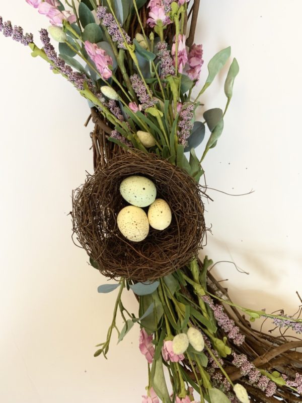 Easy DIY Spring Wreath