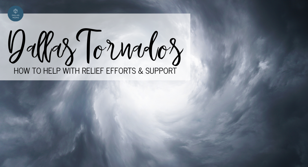 Dallas tornado relief resources ways to help