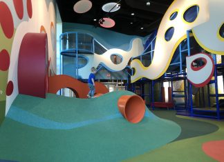 Prestonwood Kidzone indoor play area