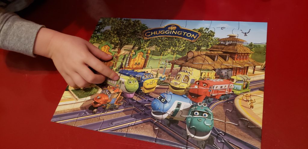 Standard Jigsaw Puzzles by Interest - pictured: Chuggington puzzle