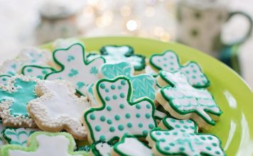 St. Patrick's Day sugar cookies, St. Patrick's day activities for kids