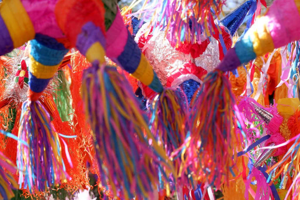 pinatas, how to celebrate Hispanic Heritage Month