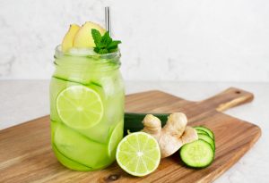 Ginger Mojito Mocktail