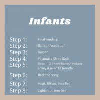 Infant Bedtime Routine