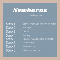 Newborn Bedtime Routine