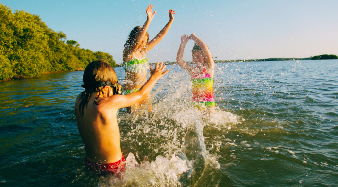 lake swimming near Dallas