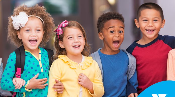 Happy kids at YMCA Afterschool in DFW