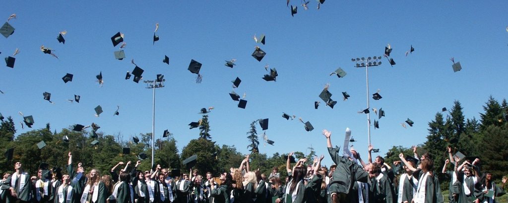 graduates throwing caps in the air, Useful graduation gifts