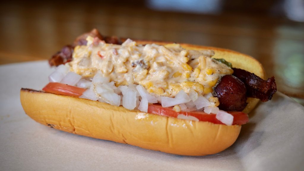 pimento cheese dog