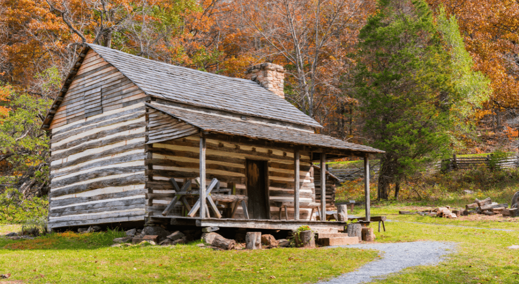 A homestead house.