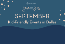 Dallas Moms Save the Date September kid-friendly events in Dallas