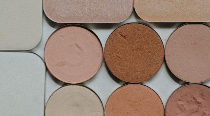 Blushes and bronzers makeup powders.