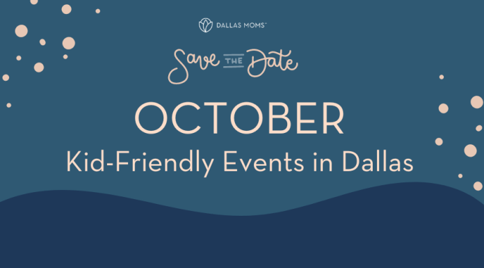 Dallas Moms Save the Date kid-friendly October events