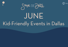 save the date june dallas kid friendly events