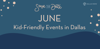 save the date june dallas kid friendly events
