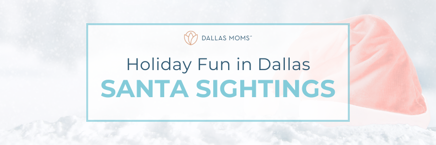 Holiday Fun in Dallas Santa Sightings