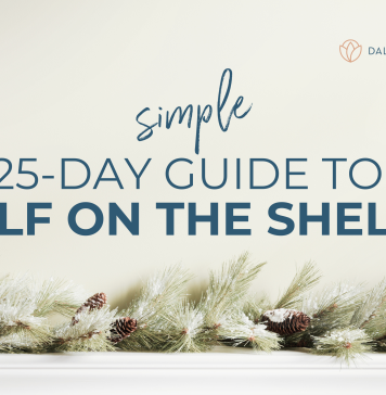 Dallas Moms simple, 25-day guide to elf on the shelf